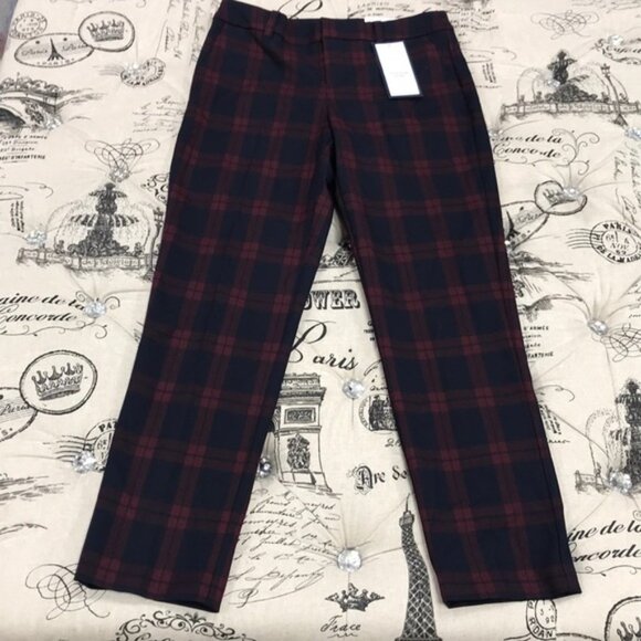 Charter Club Petite Plaid Ankle-Length Pants - Picture 3 of 8